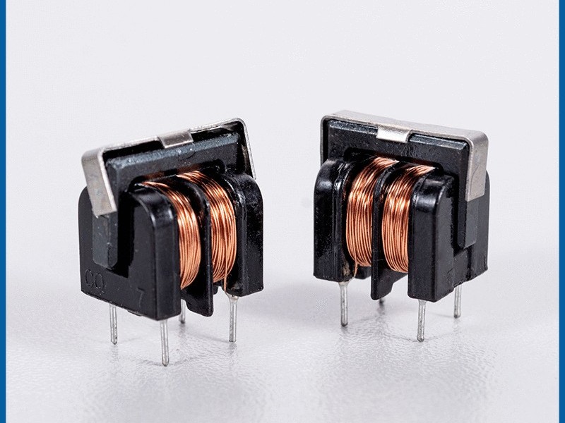 EE12共模電感 0.2線徑 電感量40mh+ EE10共模電感 0.17線徑可定制